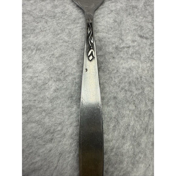 4 Vintage Amefa Holland Tulip Time Salad/Appetizer Forks Stainless Flatware Ret. - Picture 2 of 6